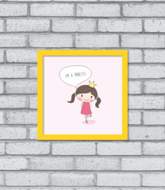 Quadro Princesinha - comprar online