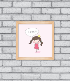 Quadro Princesinha - loja online