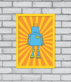 Quadro Roboberto - Pendurama Quadros e Artigos de Decoração