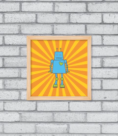 Quadro Roboberto - comprar online