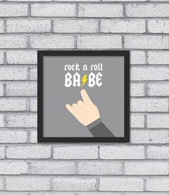 Quadro Rock N Roll Babe