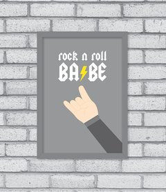 Imagem do Quadro Rock N Roll Babe