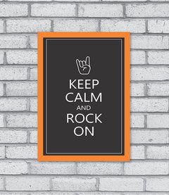 Quadro Rock On - comprar online