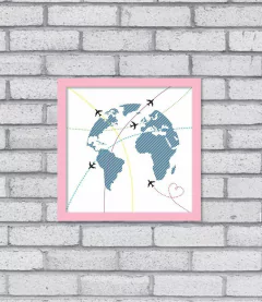 Quadro Rotas na internet