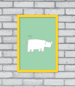 Quadro Ryno (candy) - Pendurama Quadros e Artigos de Decoração