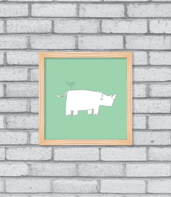 Quadro Ryno (candy) - Pendurama Quadros e Artigos de Decoração