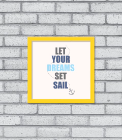 Quadro Set Sail na internet