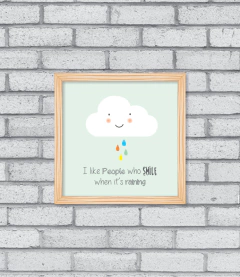Quadro Smiling Cloud - comprar online