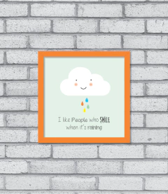 Quadro Smiling Cloud na internet