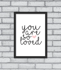 Quadro So Loved - comprar online