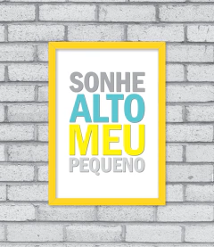 Quadro Sonhe Alto (menino) - comprar online