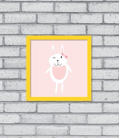 Quadro Sra. Coelha na internet