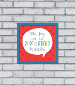 Quadro Superheroes - comprar online