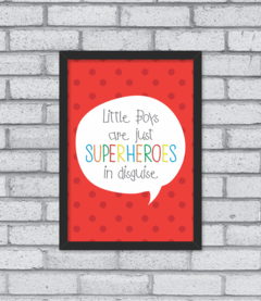 Quadro Superheroes - loja online