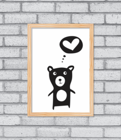 Quadro Teddy na internet