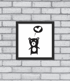 Quadro Teddy - Pendurama Quadros e Artigos de Decoração