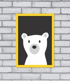 Quadro Teddy White - comprar online