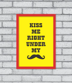 Quadro Under Mustache - loja online