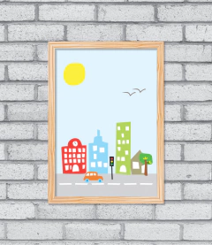 Quadro Ville - Pendurama Quadros e Artigos de Decoração