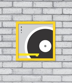 Quadro Vitrola - comprar online