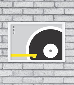 Quadro Vitrola - loja online