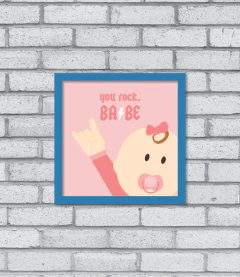 Quadro You Rock, Babe! - comprar online