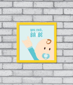Quadro You Rock, Babe! - comprar online