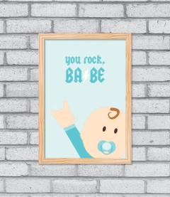 Quadro You Rock, Babe! - loja online
