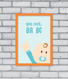 Imagem do Quadro You Rock, Babe!