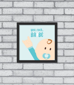 Imagem do Quadro You Rock, Babe!