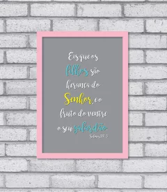 Quadro Herança do Senhor - comprar online