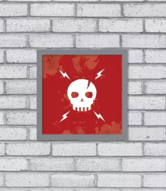 Quadro Skull na internet