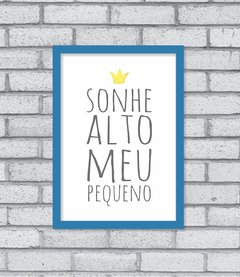 Quadro Sonhe Alto Aqua - loja online