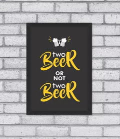 Quadro Two Beer - comprar online