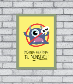Quadro Monstros - loja online