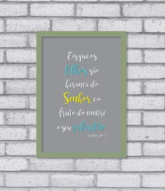 Quadro Herança do Senhor na internet