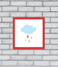Quadro Chuva - comprar online