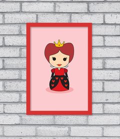 Quadro Rainha de Copas - comprar online