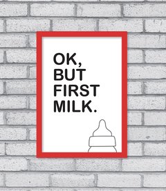 Quadro First Milk - comprar online