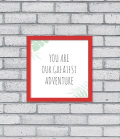 Quadro Greatest Adventure - Pendurama Quadros e Artigos de Decoração