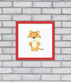 Quadro Tigre Aqua na internet