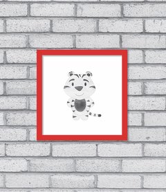 Quadro Tigre Aqua - Pendurama Quadros e Artigos de Decoração