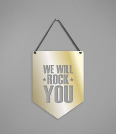 Plaquinha Rock You na internet