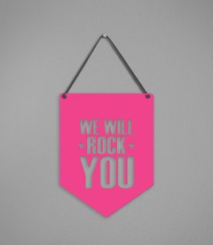 Plaquinha Rock You - comprar online