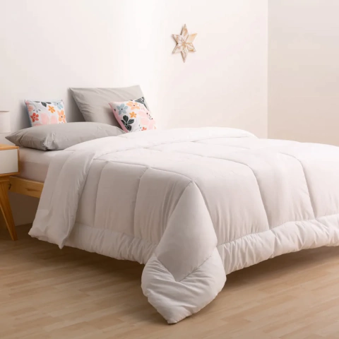 Acolchado Oro 2 1/2 plazas Liso - comprar online