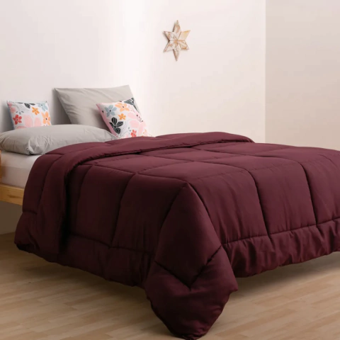 Acolchado Oro 2 1/2 plazas Liso - comprar online