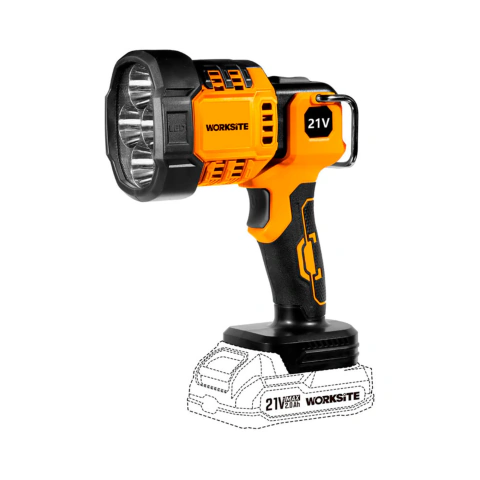 Luz de trabajo LED a batería Worksite CL108MG 21V