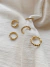 Earcuff Briller Golden - Las Jacintas