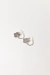 Aros Flower Silver - tienda online