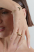 Anillo Pure Love Golden - Las Jacintas